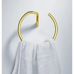 Neuesbad Serie 600 Handtuch-Ring , Oberfläche: gold NB1ADI_Z6111