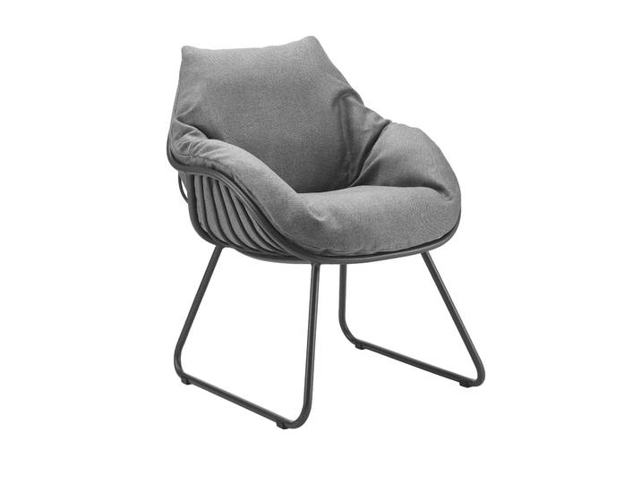 Solpuri Chill Lounge Sessel XL Aluminium Anthrazit