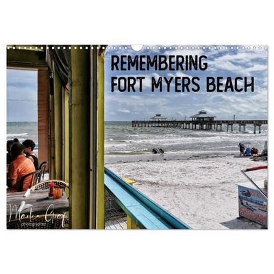 Remembering Fort Myers Beach (Wandkalender 2027 DIN A3 quer), CALVENDO Monatskalender