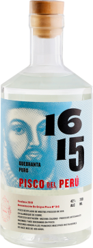 Pisco 1615 Puro Quebranta - 0.7L