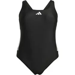 ADIDAS Damen Badeanzug 3-Streifen C-Back Große Größen, Größe 50-52 in Schwarz Schwarz