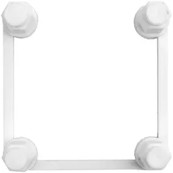 Einbausatz für Schutzkontakt-Steckdosen Montagerahmen 38x38mm aus Kunststoff 980-40