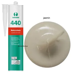 Ramsauer 440 Naturstein jasmin 1K Silikon Dichtstoff 310ml Kartusche