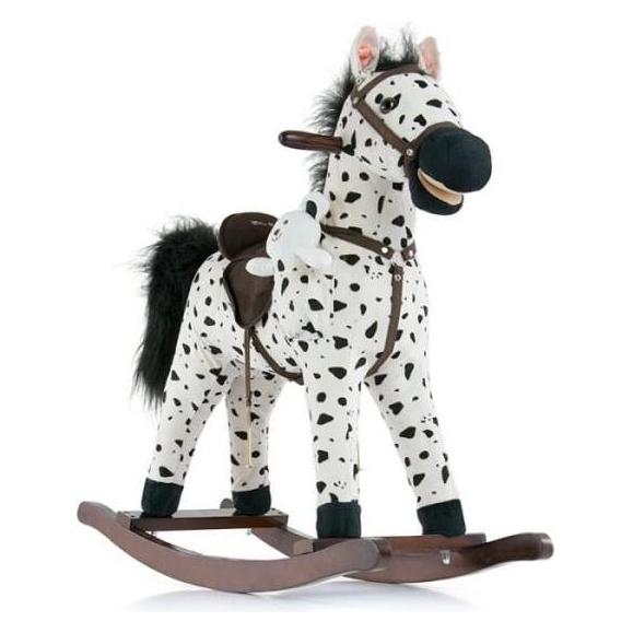 Mally Schaukelpferd Mustang schwarzer Punkt (Milly Mally_22190)