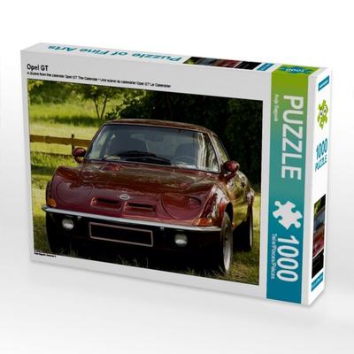 CALVENDO Puzzle Opel GT | 1000 Teile Lege-Größe 64x48cm Foto-Puzzle für glückliche Stunden