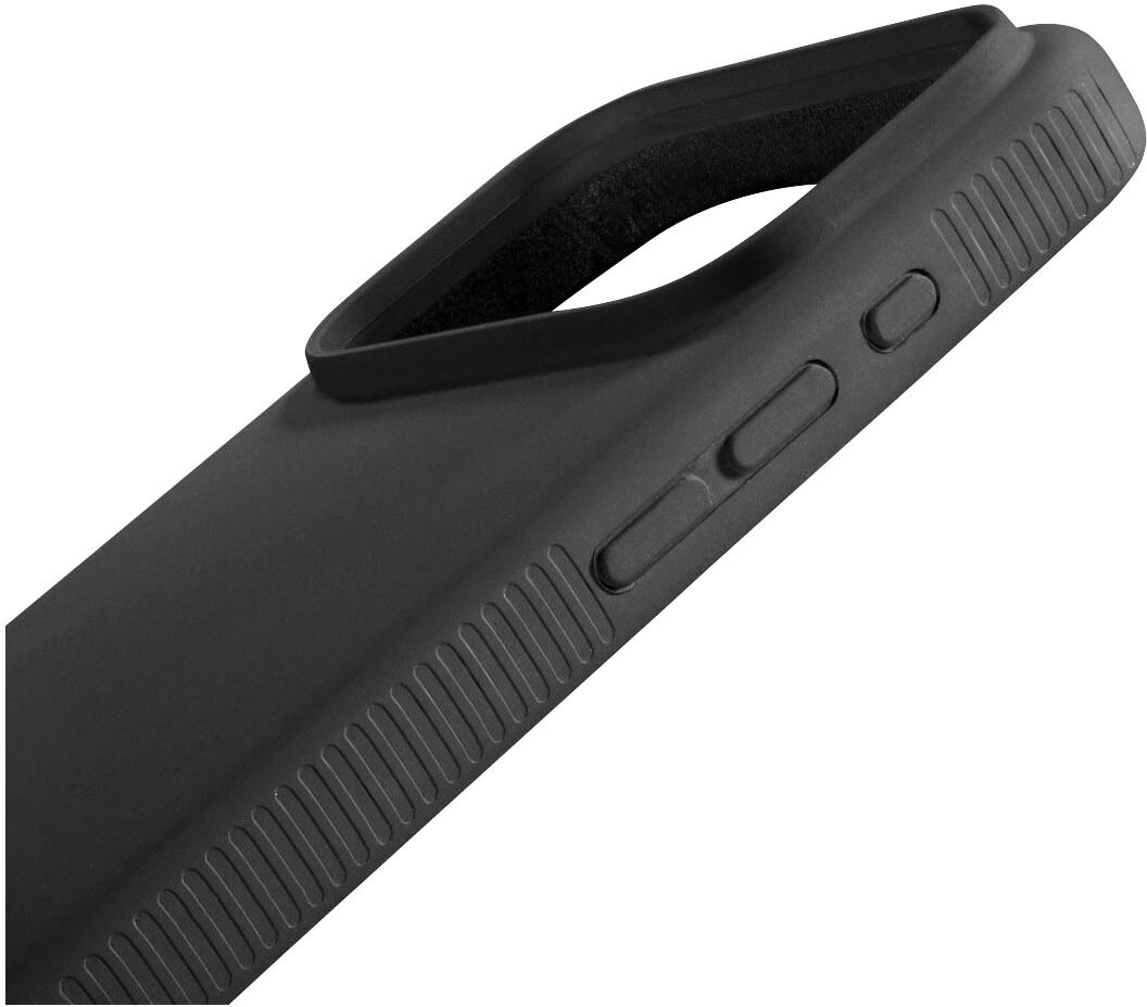 BLACKROCK Smartphone-Hülle "Magnetische Silikon-Handyhülle für Apple iPhone 17 Pro und 18 Pro", schwarz, Smartphones, Hüllen, MagSafe-kompatibel, Anti-Rutsch, Stoßschutz, Kameraschutz, Smartphone-Hülle