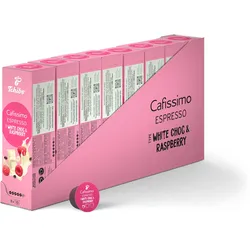 Cafissimo Flavoured Espresso - White Choc & Raspberry - 80 Kapseln - Intensität: 5/6