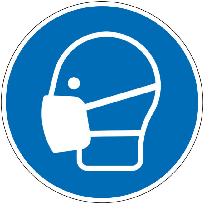 Panneau de consigne Eichner Utiliser un masque, O 31,5 cm (9225-11064-031)