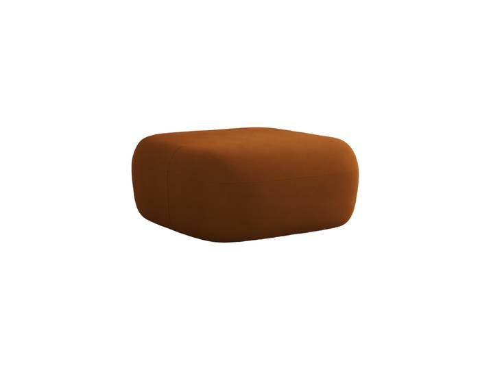 Design Sitzpouf Estro Samt Terracotta chosen by Bloomingloft