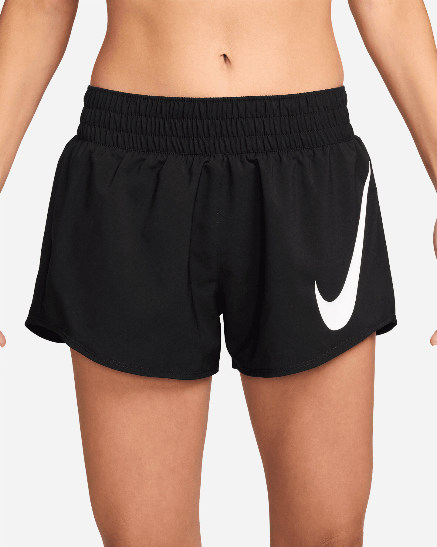 Nike Swoosh W - Short Running - Donna - Nero XS