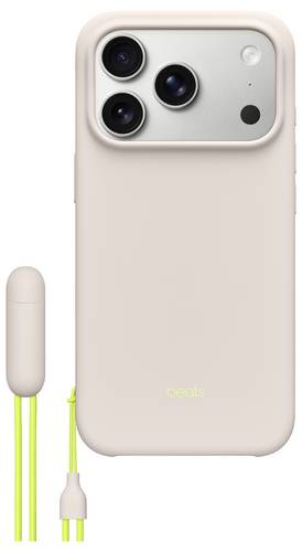 Beats Kickstand Case iPhone 17 Pro Kalkstein MagSafe kompatibel, Mit Standfuß, Mit Handschlaufe MGTN4LL/A