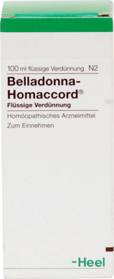 Biologische Heilmittel Heel GmbH BELLADONNA HOMACCORD Tropfen 100 ml 00113520