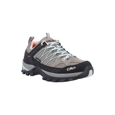 Wanderschuh CMP "Rigel Low", Damen, Gr. 40, grau (grau, schwarz), Obermaterial: 100% Nylon NY., Schuhe Wanderschuh