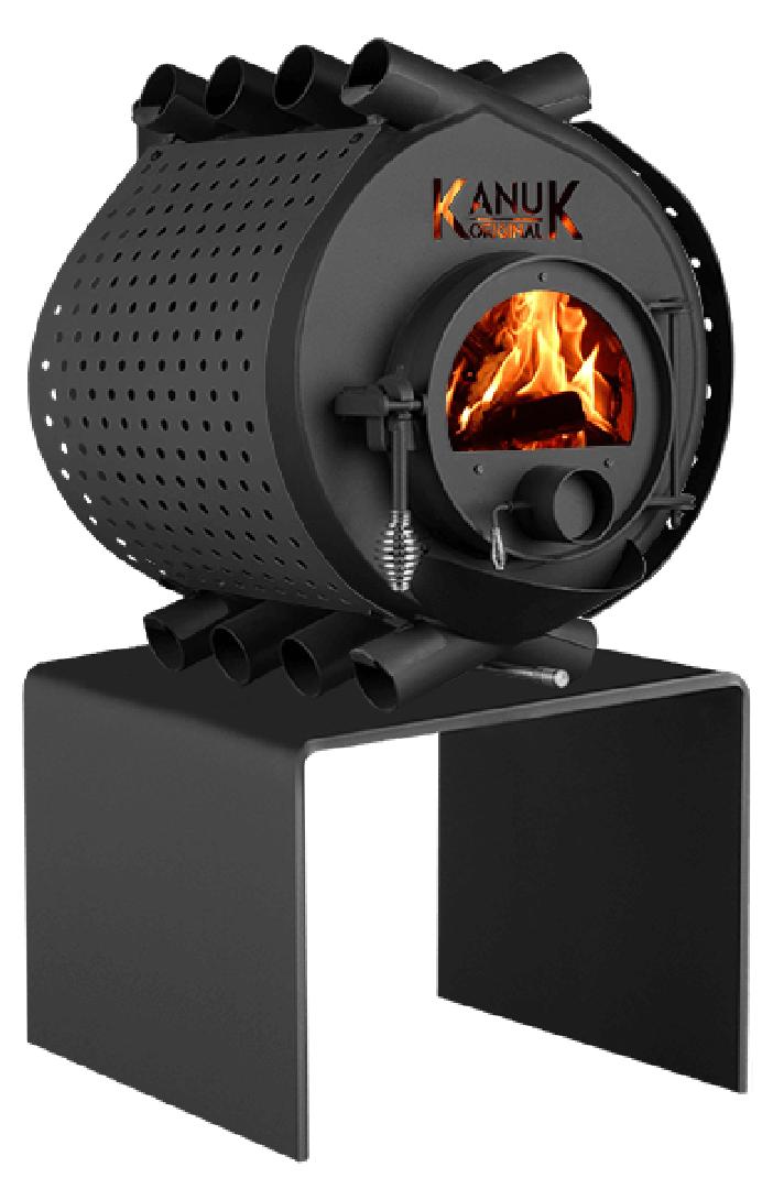 Kanuk Original 10 kW - Seitenverkleidung Spot schwarz - Untergestell Modi Art