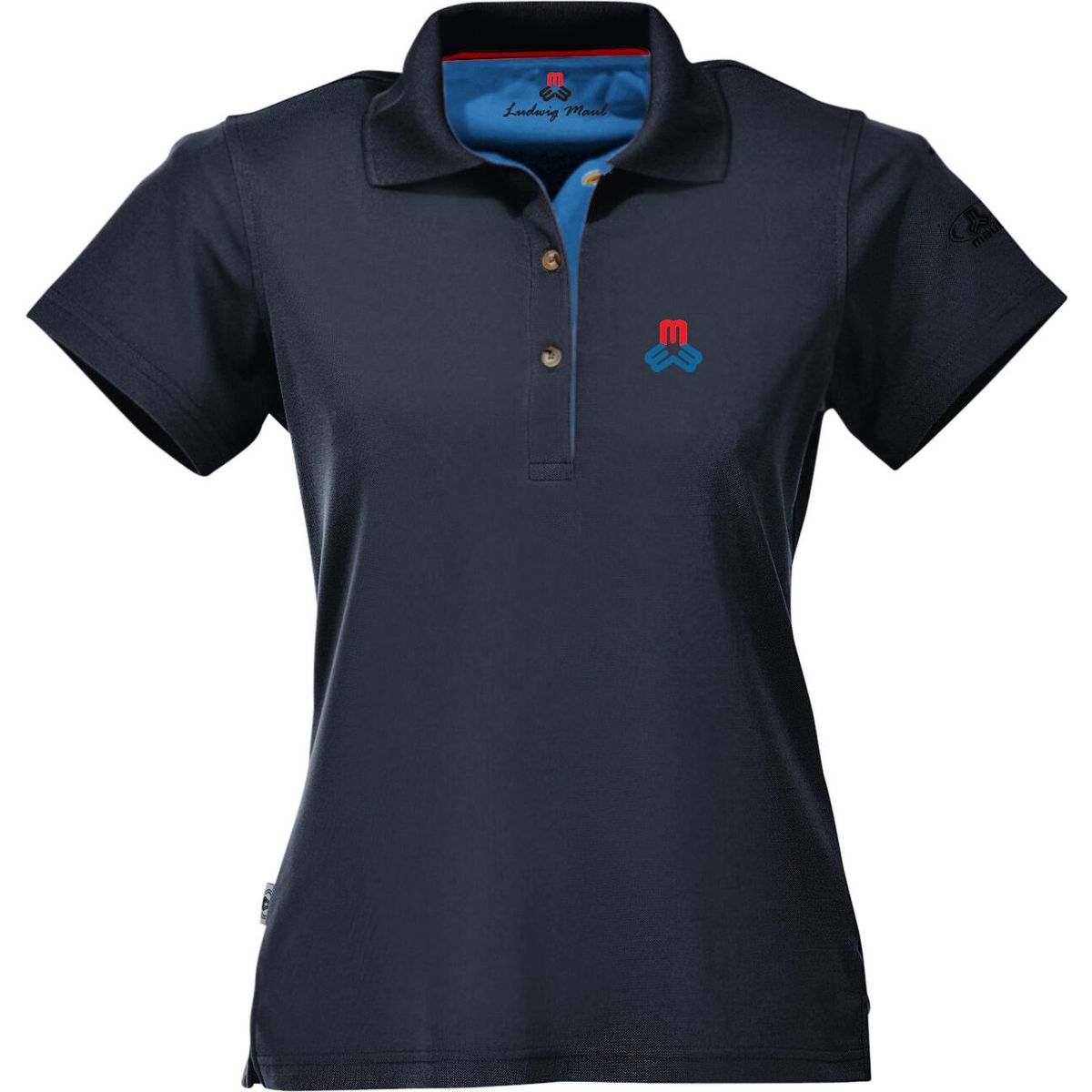 MAUL Sport Aeschi Fresh - 1/2 Poloshirt navy blue/blue (7270) 54 5141299237-7270-54