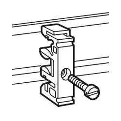 Legrand 036479 Hutschienenadapter mit Bohrung für Schrauben 6 mm (M6)