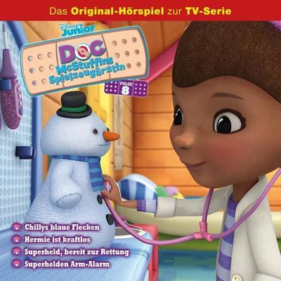 08: Chillys blaue Flecken / Hermie ist kraftlos / Superheld, bereit zur Rettung / Superhelden Arm-Alarm (Hörspiel zur Disney TV-Serie) - , Audio,