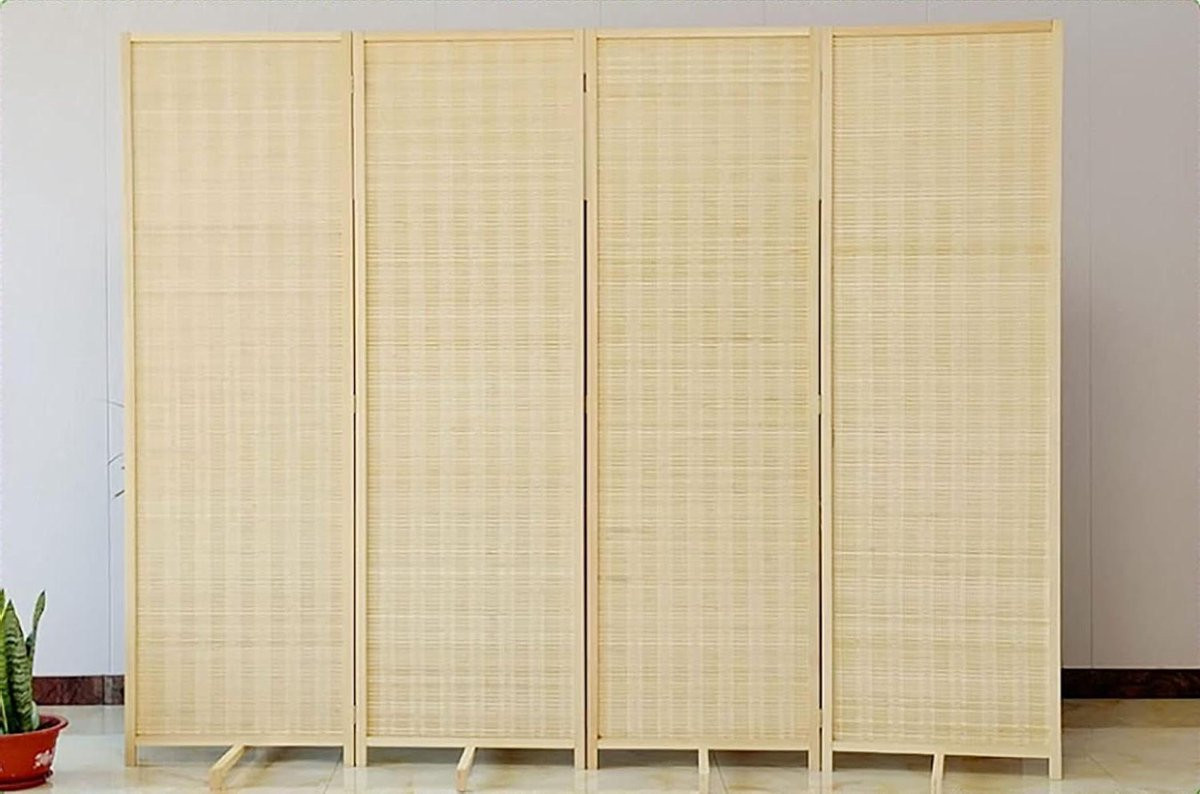 Kamerscherm Bamboe Ruimteverdeler Scheidingswand Hoogte: 160 cm