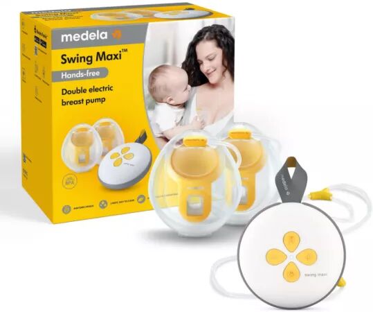 Medela Extractor de leche manos libres Swing Maxi de