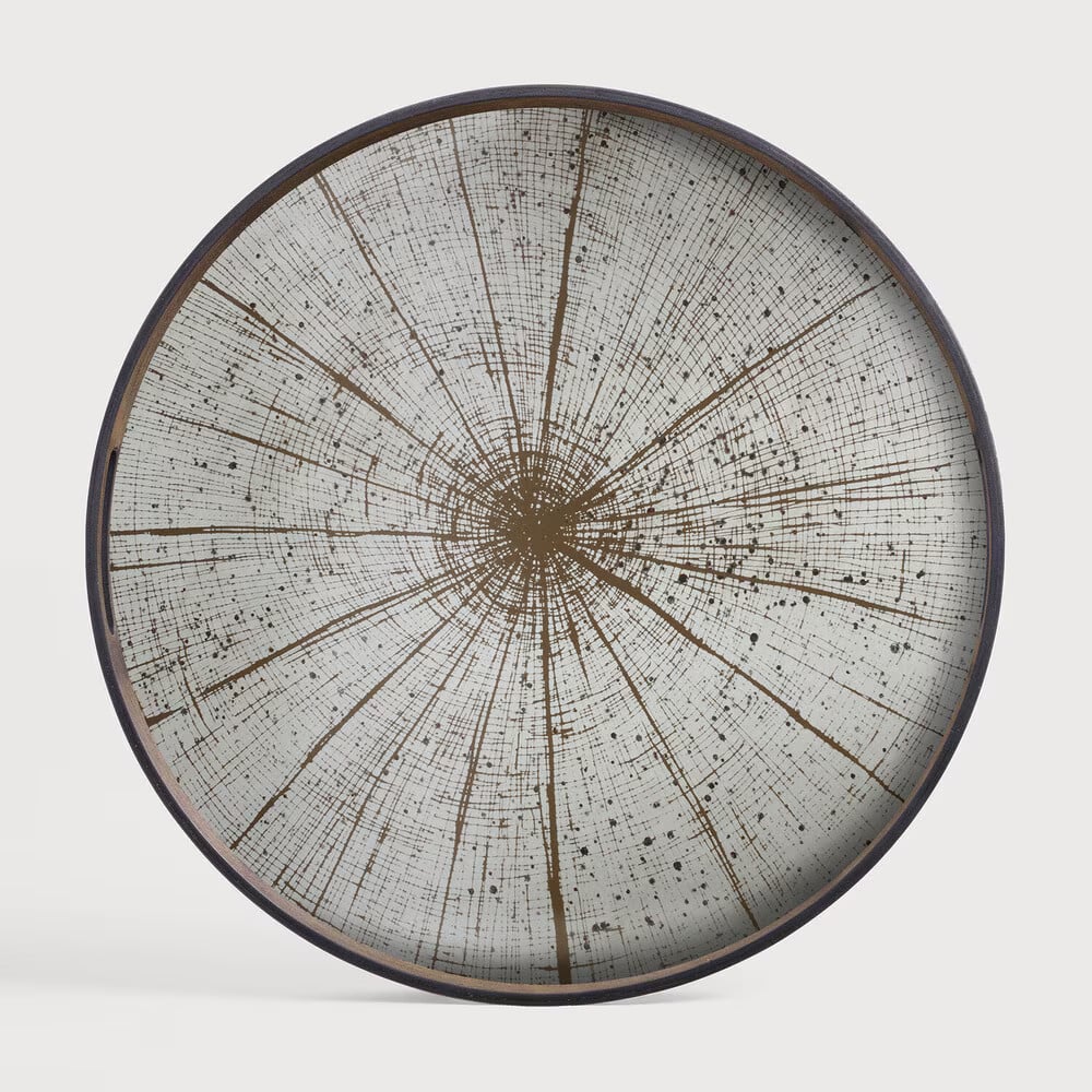 Ethnicraft Rond Dienblad Slice 48 cm - Light Aged