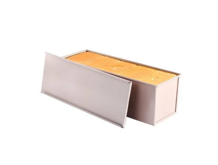 LuxusKollektion Brotbackform Brotbackform mit Deckel 1200g Teig 38cm