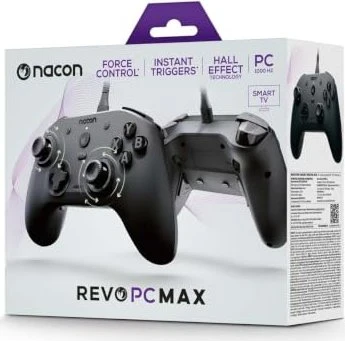 Nacon Revo Max Wired Asymmetric Controller - Black - PC