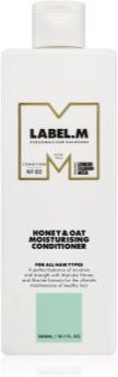 label.m Honey & Oat condicionador hidratante para uso diário 300 ml. Honey & Oat
