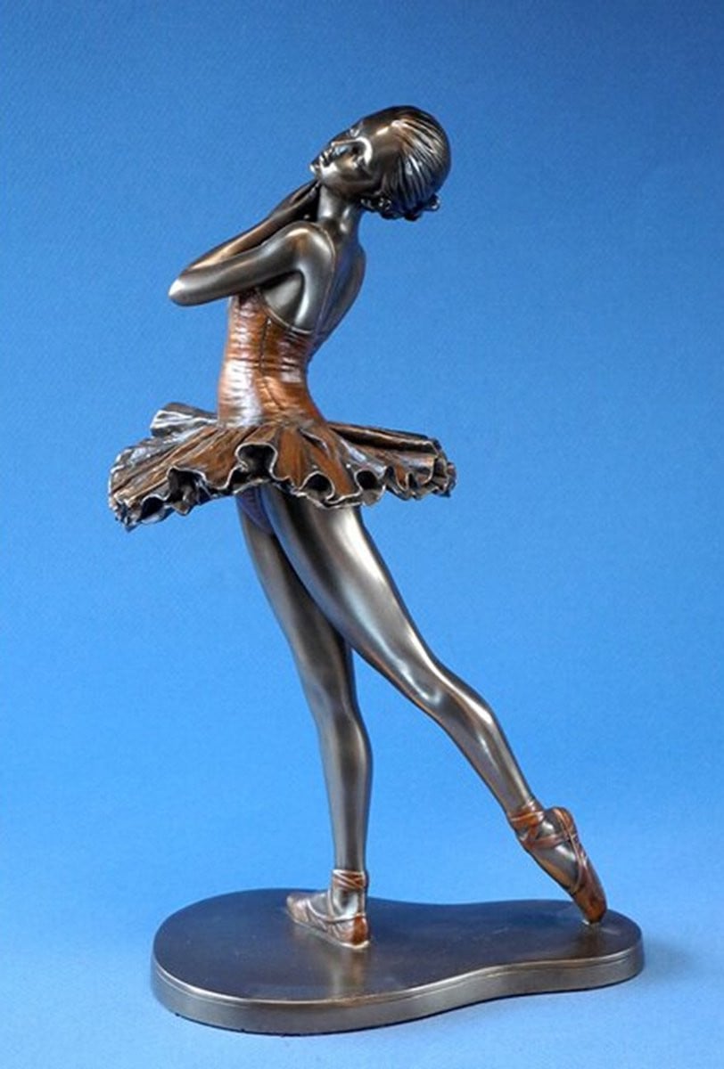 Parastone Ballerina Beeld - Bronskleurig - Hoogte: 25 cm