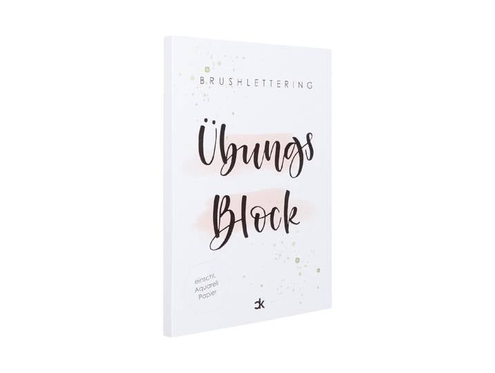 I AM Creative Brushlettering Übungsblock A5 50 Blatt