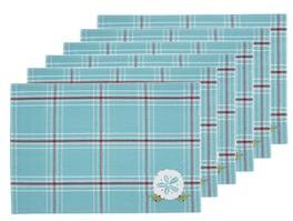 C&F Home A Coastal Holiday Placemat Set 6