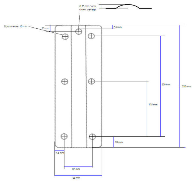 Millenium Multi Speaker Wallmount MSW 4 nero