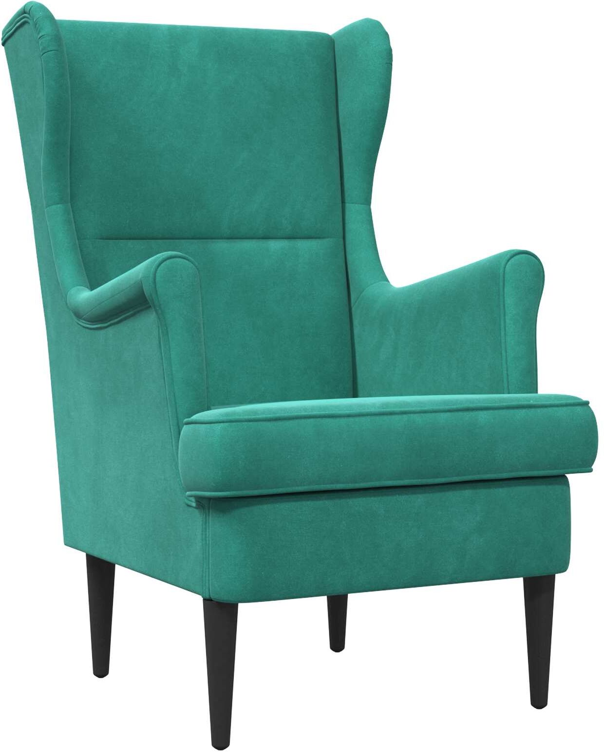 vidaXL Fauteuil Turquoise Velours