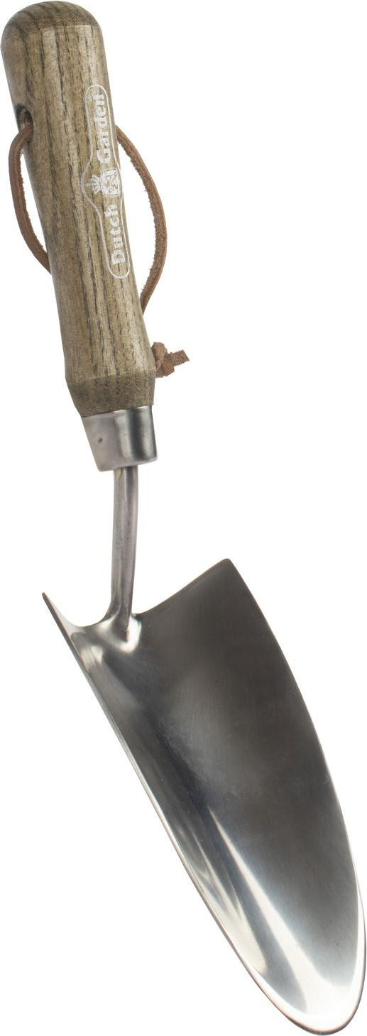 TalenTools Dutch Garden Verplantschepje breed RVSHout
