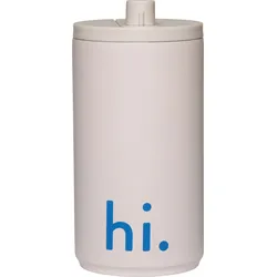 Design Letters Hi Reisebecher 350 ml beige