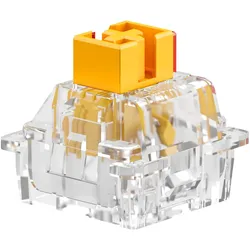 Glorious HE Switches (36pcs) - Panda - Lubed - (Tactile) 45g, Maus + Tastatur Zubehör, Gelb, Transparent
