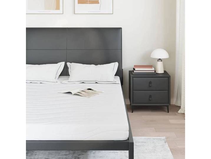 NEW Blanc Matelas Moyen 140X200 cm Blanc - - Lits & accessoires(1parcel)4139035