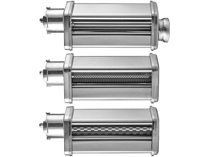 Gastroback Küchenmaschinen Zubehör-Set Nudelwalzenvorsatz 90763, 3 tlg., Zubehör für Gastroback Küchenmaschine 40977