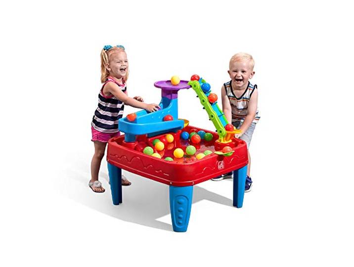 Step2 Discovery Ball Wasserspieltisch aus Kunststoff mit Bällen & Zubehör
