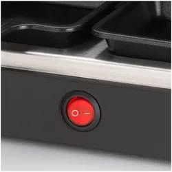 Kela Raclette/Grillplatte Geneva, Racletteofen, Schwarz