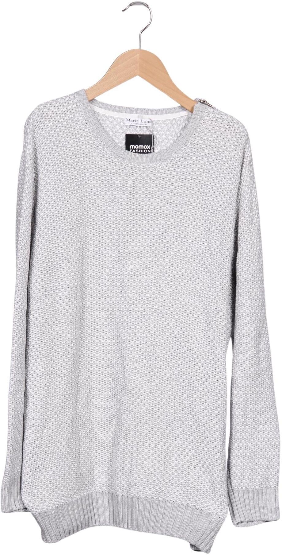 Marie Lund Damen Pullover, Grau, Gr. Xxl, Baumwolle - Second Hand