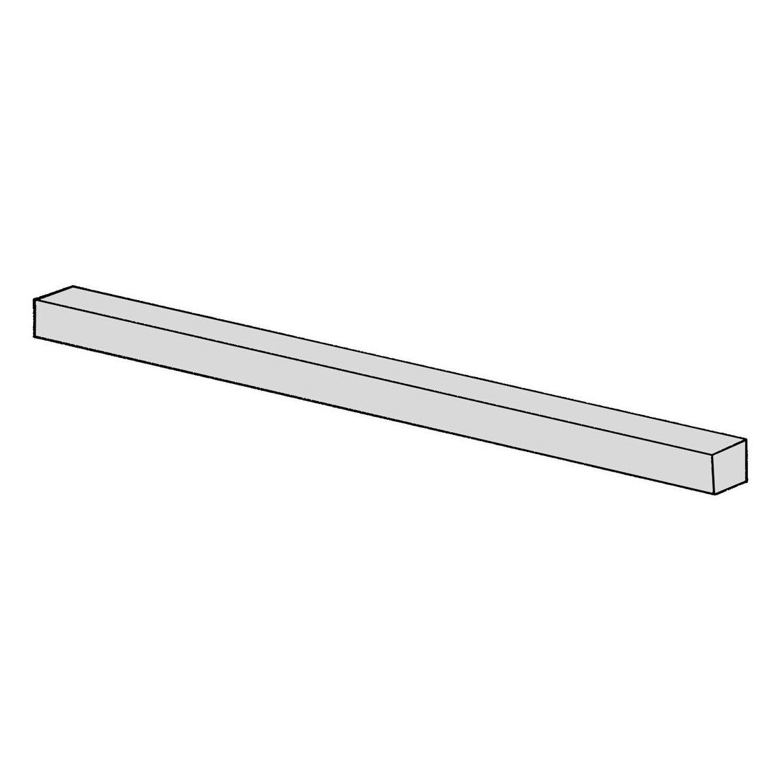 Hager Zierbeschläge Vierkantstift massiv (Türgriff) (60.1920.1 7X080)