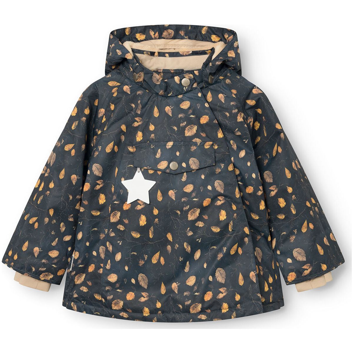 Mini a ture Matwang Fleece Lined Winter jacket. GRS falling leaves (0168) 4y 1253340714016813