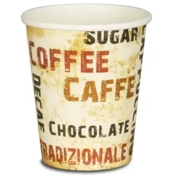 Pack4Food24 1000 Coffee to go Becher Kaffeebecher 12oz/300ml Ø90mm "Barista" Papier+PE