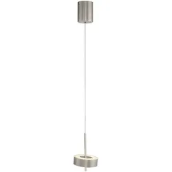 Pendelleuchte Q-ROTATE 1 flammig aluminium höhenverstellbar Smart Home
