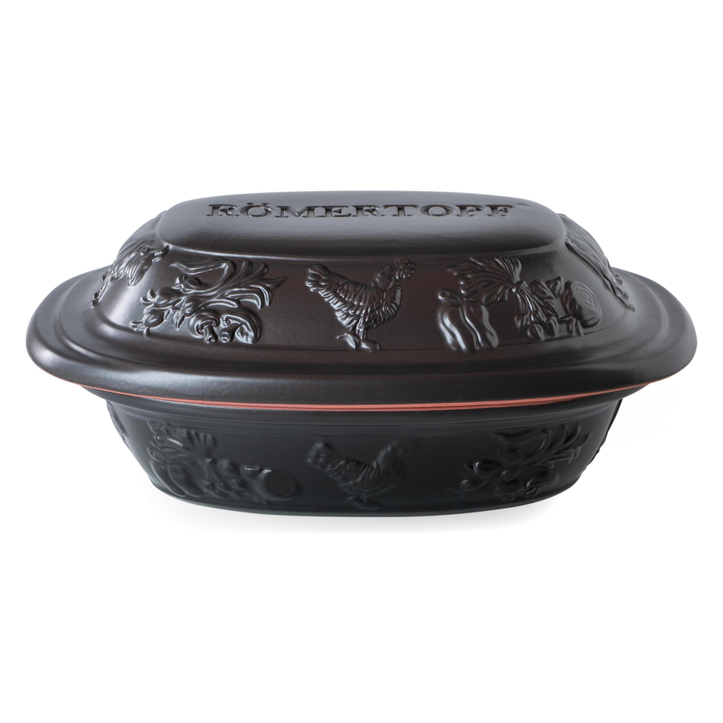 Römertopf Bräter Rustico 1.2l sw (9111322)