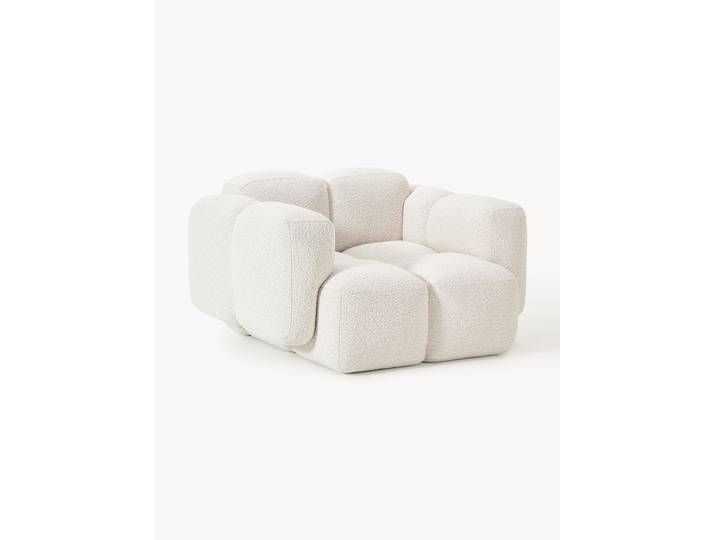 Bouclé-Loungesessel Tayla
