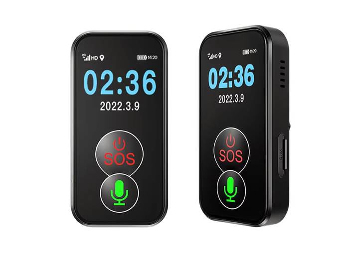 Traqueur GPS 4G Portable pour personnes âgées et enfants, pendentif d'appel SOS Anti-perte avec détection de chute, dispositif de suivi de localisation en temps réel