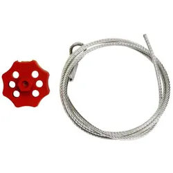 Brady, Zubehör Maschine, Doppeltes Hex-Spin-Absperrsystem mit Kabel