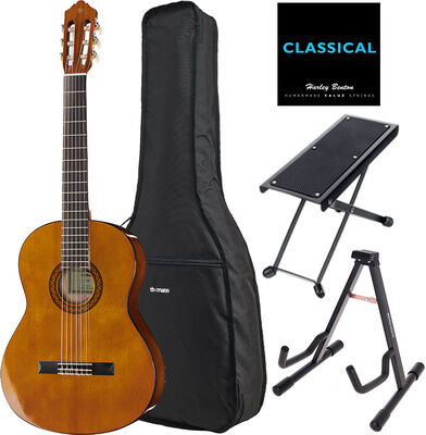 Yamaha C40 Bundle Naturel haute brillance