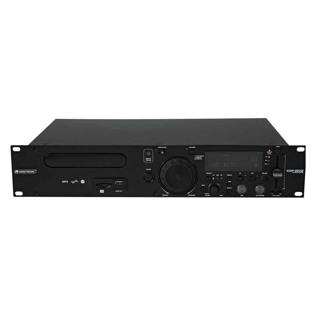 Omnitronic XDP-1502 DJ Single CD MP3 Player (11046050)